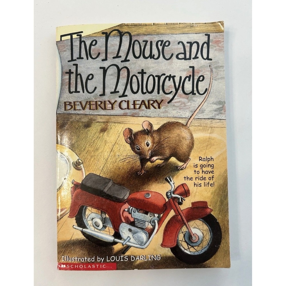 The Mouse and the Motorcycle Beverly Cleary Scholastic Paperback 0590687336